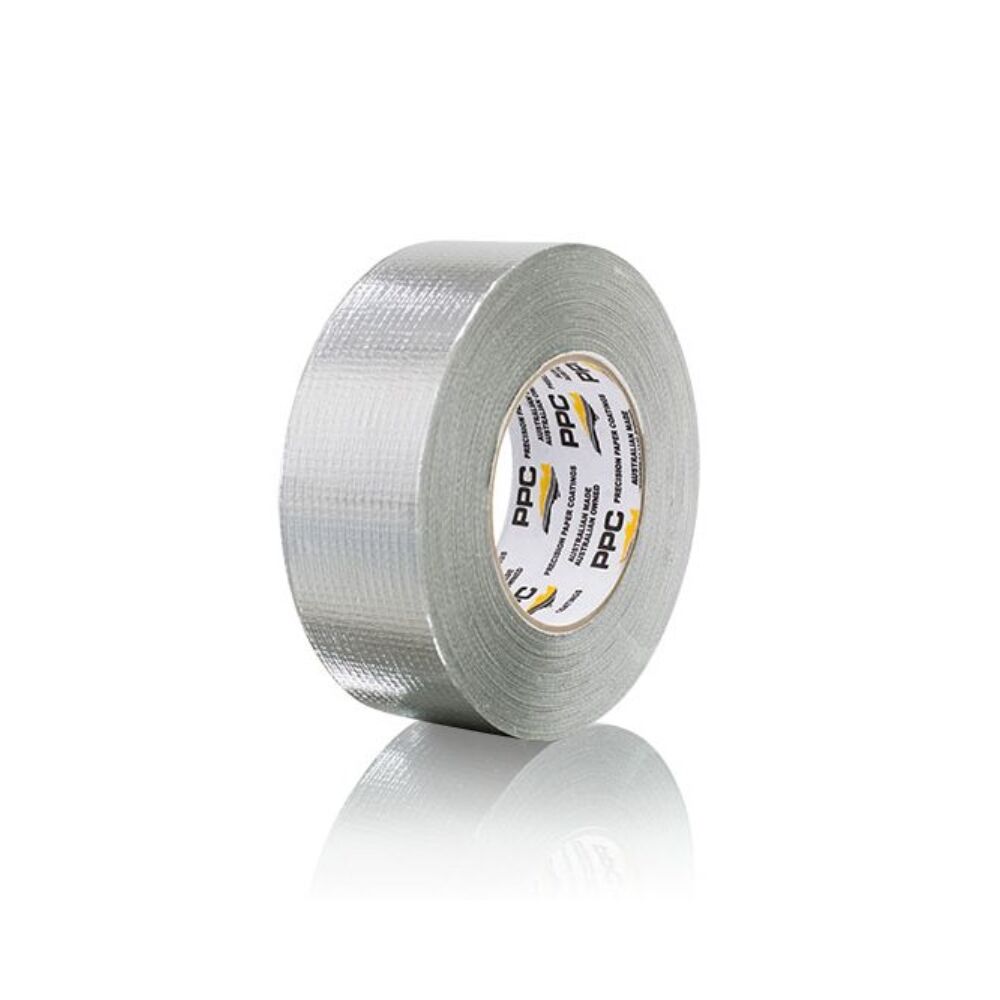 PVC Silver Premium Reinforced Aluminium Foil Tape - 72MM x 50M