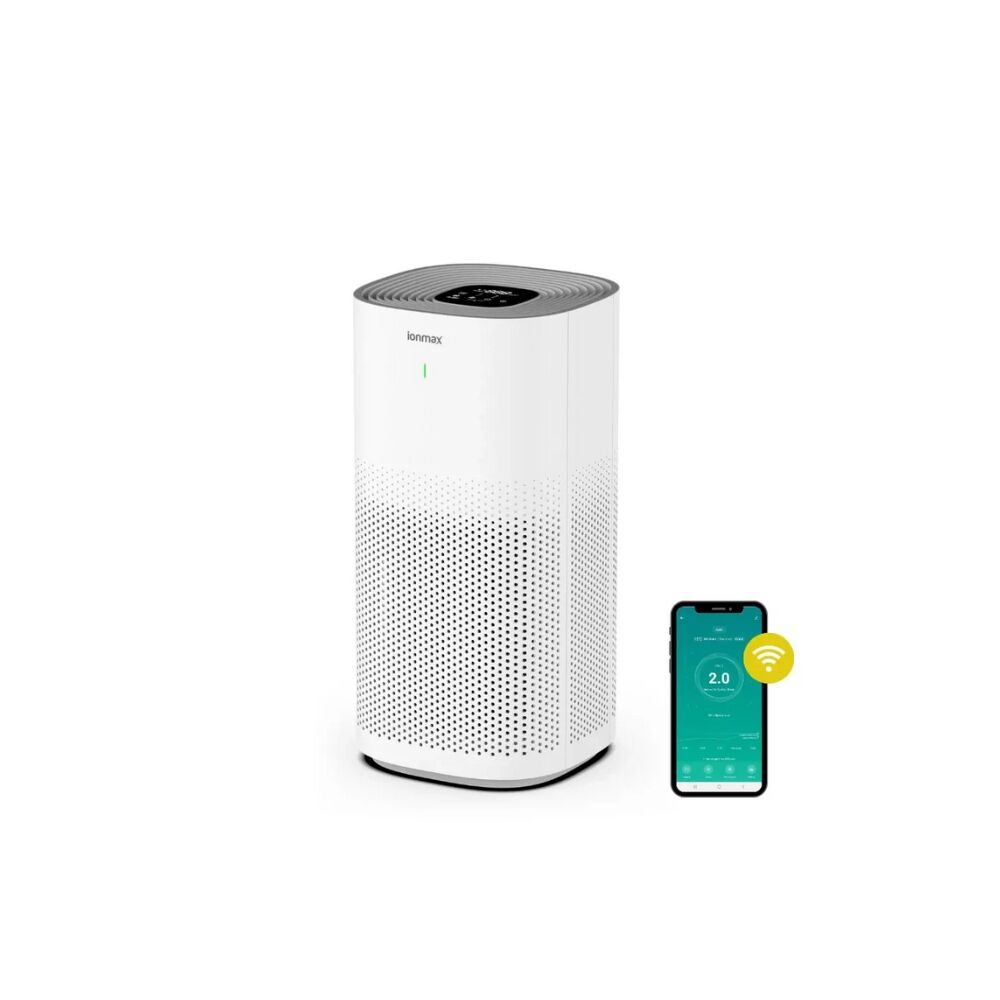 IONMAX Lavish Plus Smart Antibacterial HEPA Air Purifier | 5-Stage | UV-C | 530 CADR | App Control