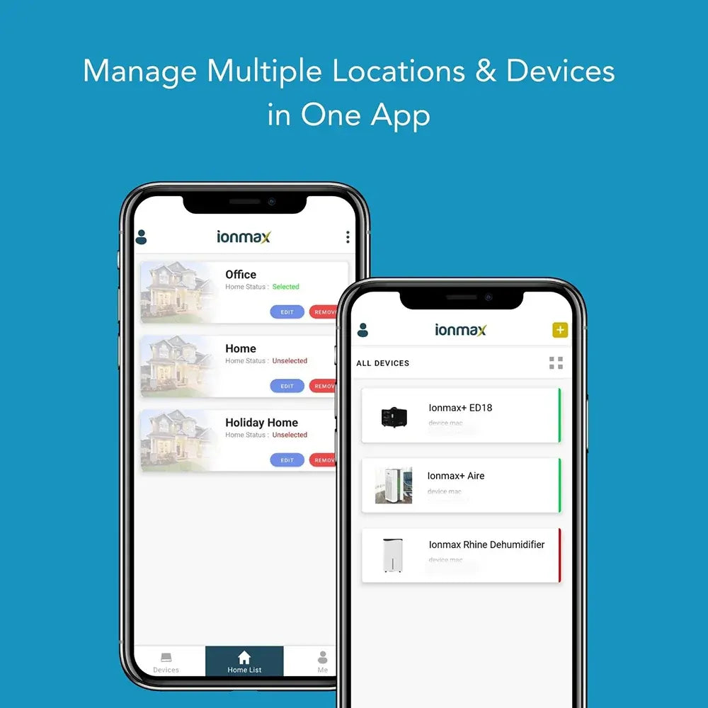 IONMAX+ ED18 19L Smart Industrial Dehumidifier | 19L/Day | App Control | Ductable System