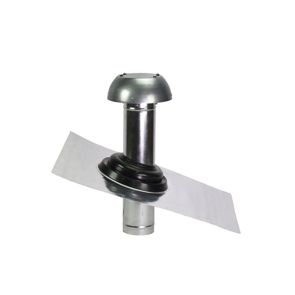 Fantech Ezifit Thru Roof Mounted Exhaust Fan w/ Metal Cowl - 200MM (8" Inch) | 4 Pole