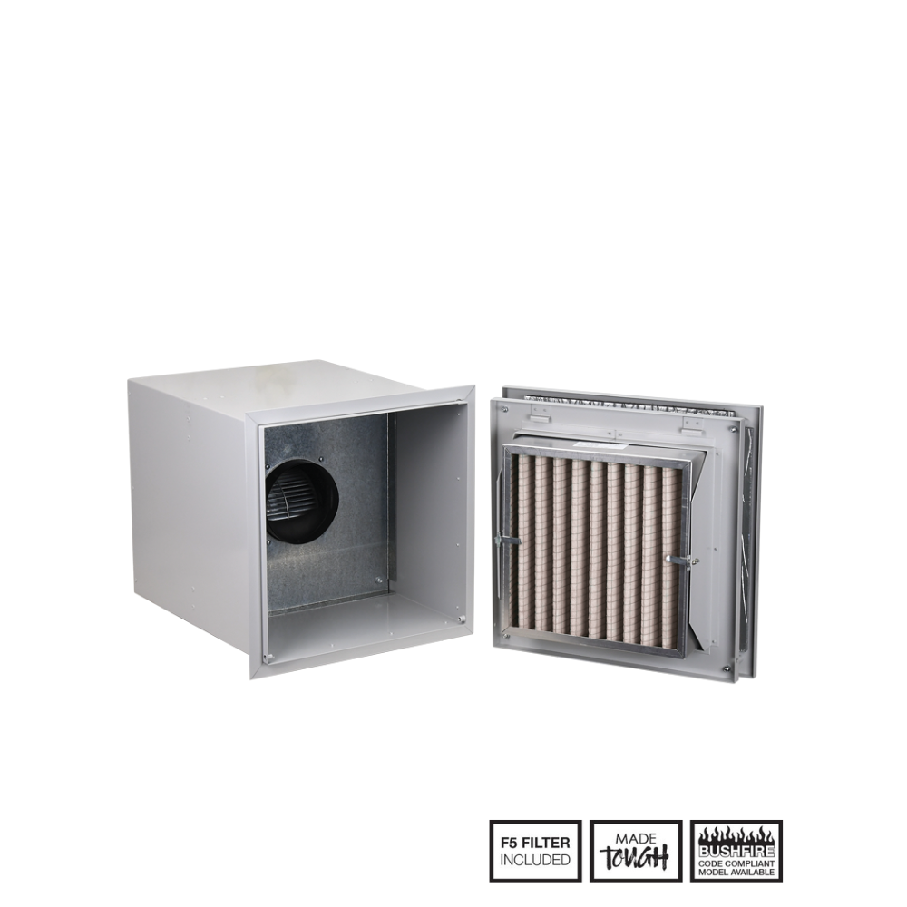 Fantech InFiltra (FSU) Filtered Supply Air Unit - FSU144-Q | F5 Filter | 3-Speed Centrifugal Fan
