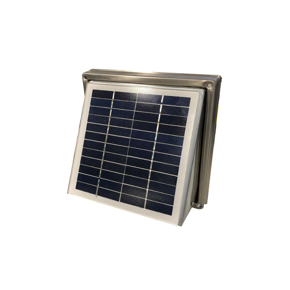 Solarark Solar Powered Gable Wall Mount Exhaust Fan / Ventilator - Sav-2.5GB
