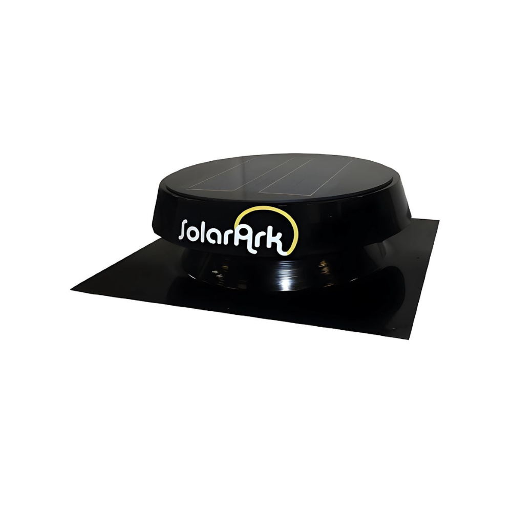 Solarark Solar Powered Roof Mount Exhaust Fan / Ventilator w/ Digital Thermostat - SAV-20