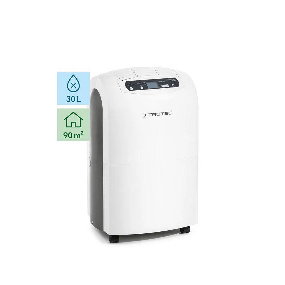 Trotec TTK 100 E Portable Dehumidifier - 30L / Day | 2 Fan Stage