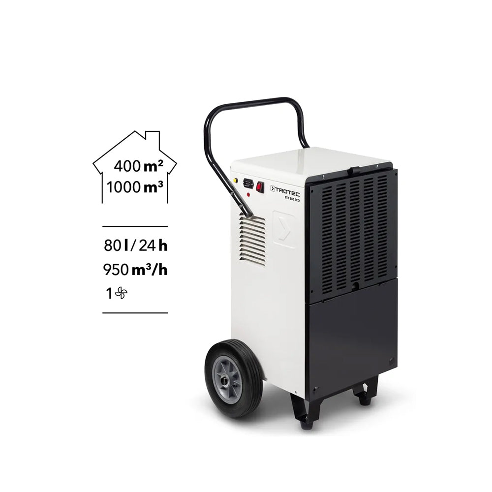 Trotec TTK 380 ECO Commercial Portable Dehumidifier - 80L / Day