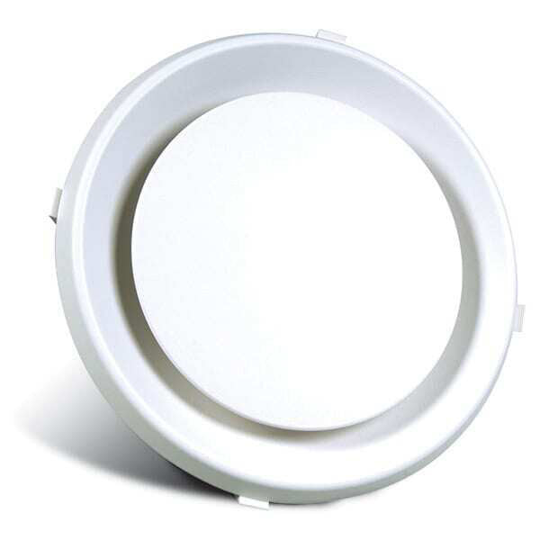 Round Ceiling Circular Air Diffuser - White | 150MM / 200MM / 250MM / 300MM