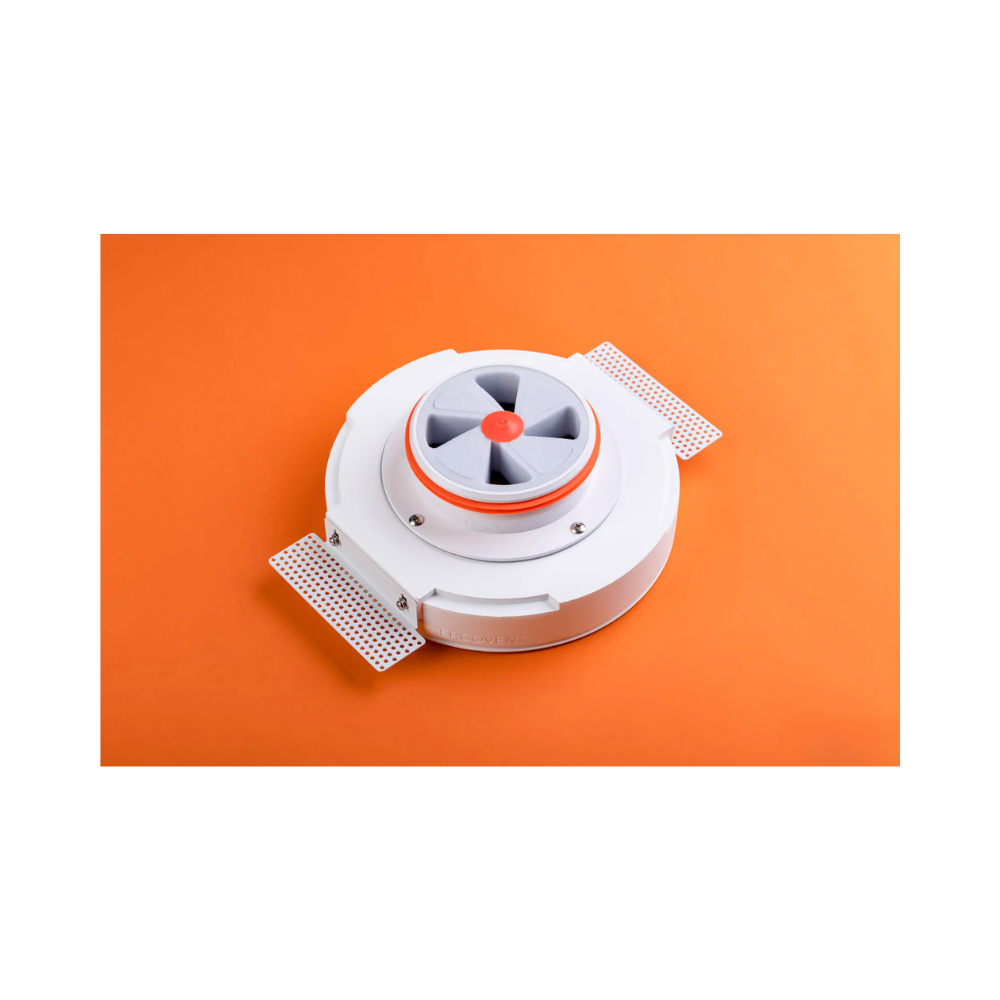 Ergovent Rondo 125 - 125MM (5" Inch) | White | Round | Frameless Diffuser