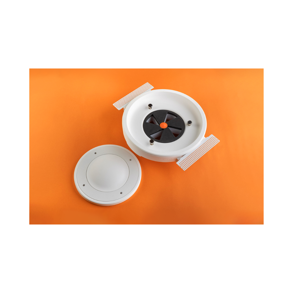 Ergovent Rondo 150 - 150MM (6" Inch) | White | Round | Frameless Diffuser