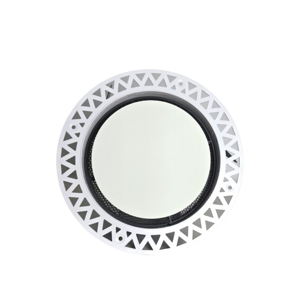 Round Ceiling Frameless White Air Diffuser - 150MM (6 Inch) | Paintable Air Vent
