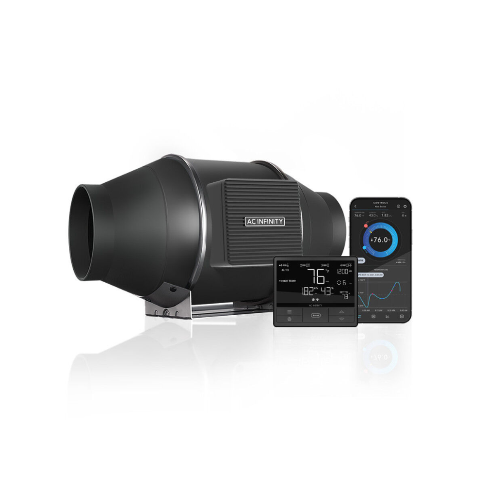 AC Infinity Inline EC Exhaust Fan Cloudline Pro T4 - 100MM (4" Inch)