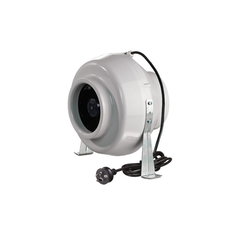 Blauberg Centro Centrifugal AC Fan - 200MM (8" Inch) | w/ Power & Cord