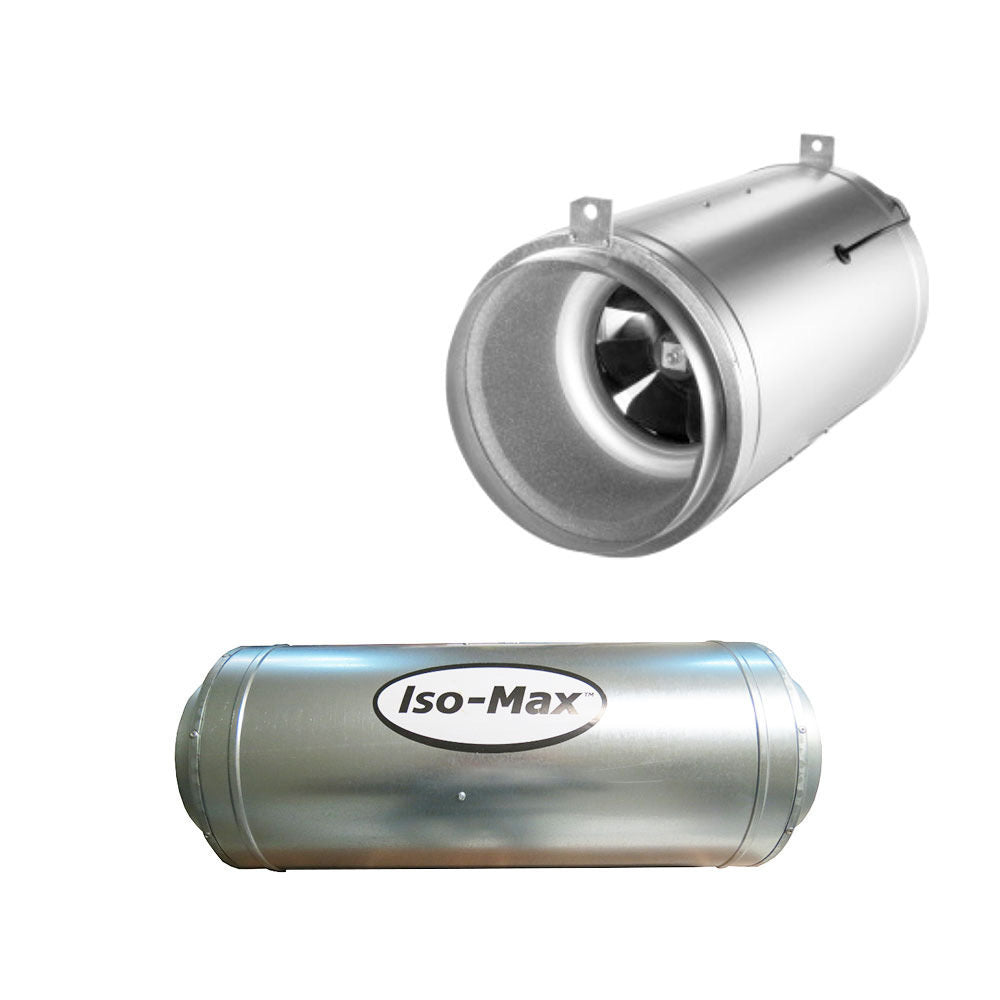 Can-Fan Iso-Max Inline Exhaust AC Silent Fan - 200MM (8" Inch)