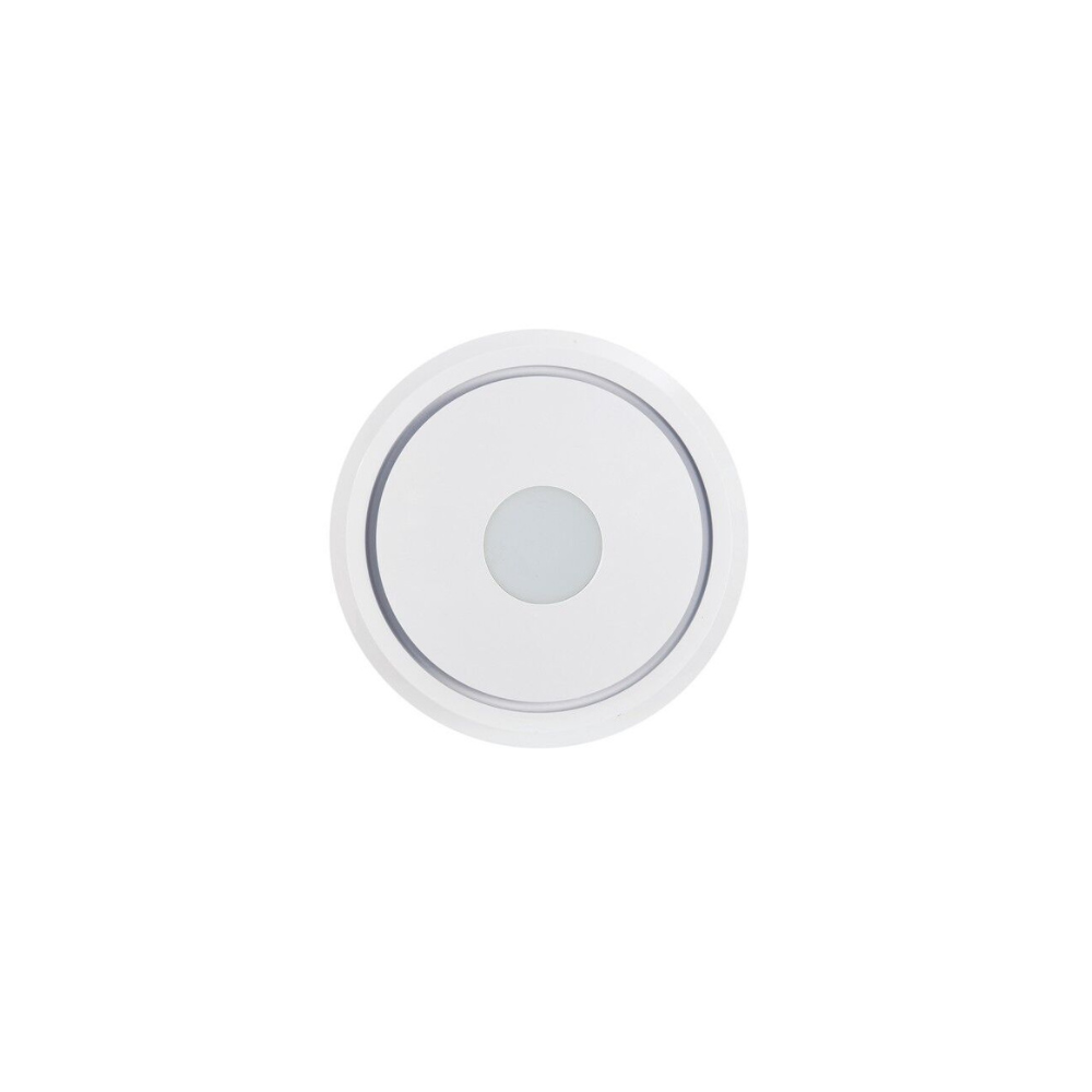Ventair Header Box AC Exhaust Fan Olson 250 - OLS250RD-LED | w/ White Round Fascia | 10W Tri Colour LED