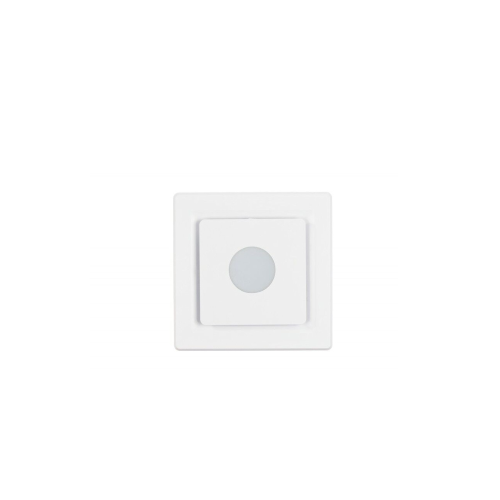 Ventair Header Box AC Exhaust Fan Ovation 250 - OVA250SQ-LED | w/ White Square Fascia | 10W Tri Colour LED