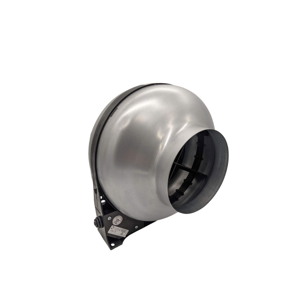 Oerre Turbo Centrifugal Inline AC Fan - 100MM (4" Inch) | w/ Metal Casing