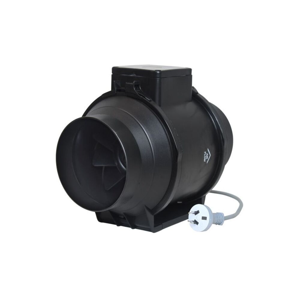 Fantech Provent In-line Duct Mounted AC Exhaust Fan - 125MM (5" Inch)