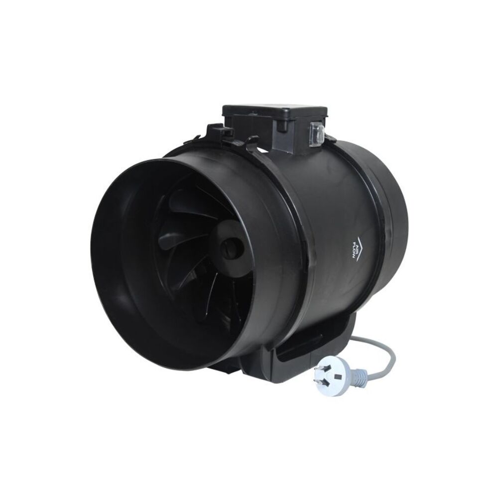 Fantech Provent In-line Duct Mounted AC Exhaust Fan - 200MM (8" Inch)