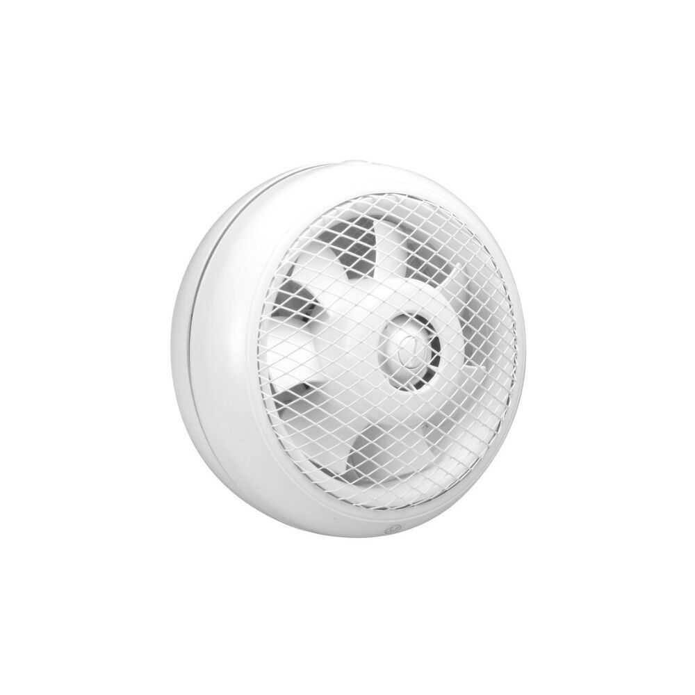 Fantech HCM Series Wall/Window Mounted Exhaust Fan - HCM-225N | w/ Gravity Louvre