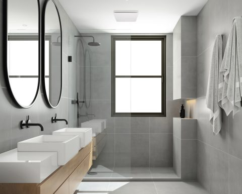 Fantech Rapid Response 250 Ducted Ceiling Exhaust Fan with Grille