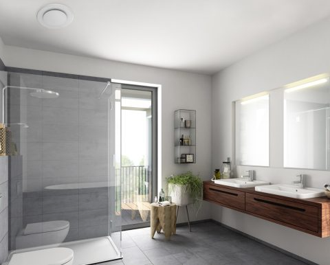 Fantech Rapid Response 250 Ducted Ceiling Exhaust Fan with Grille