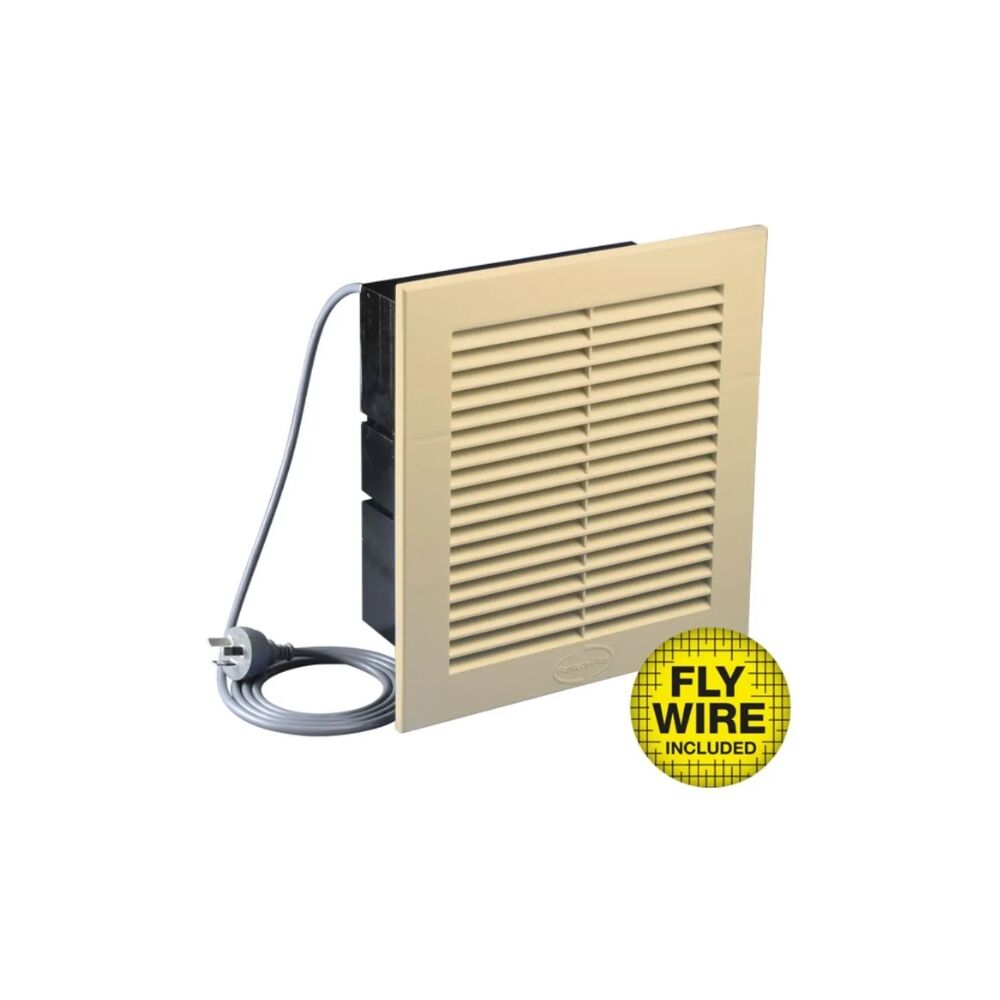 Fantech Trade Ezifit in-Wall External Wall Mounted Fan - 3 Speed