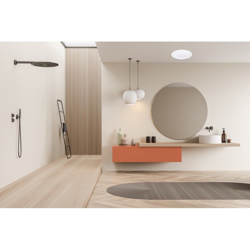 Ventair Airbus DC 200 Exhaust Fan with Round Grille - With LED & Without LED