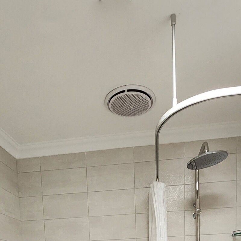 Ventair Axial Exhaust Bathroom Fan Ultraflo 200 - w/ Back-Draft Stopper