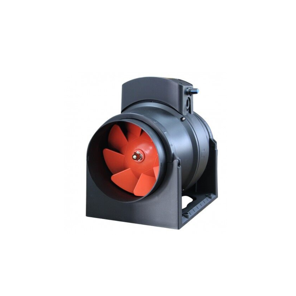 Ventair Torpedo DC Mixed Flow Inline Exhaust Fan - Inline 150 | 150MM (6" Inch) | w/ Speed Control | w/ 10 Minute Run-On Timer