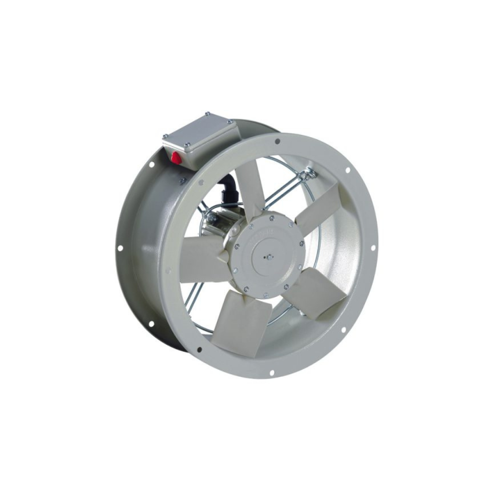 Fantech Short Case In-Line Duct Mounted Axial Fan - SCD404 | 400MM (16" Inch) | 4 Pole | 1 Phase