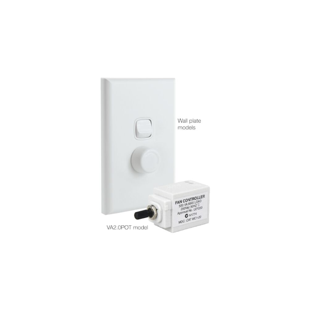 Fantech Speed Controller Switch - 2A / 2.8A / 5A / 8A