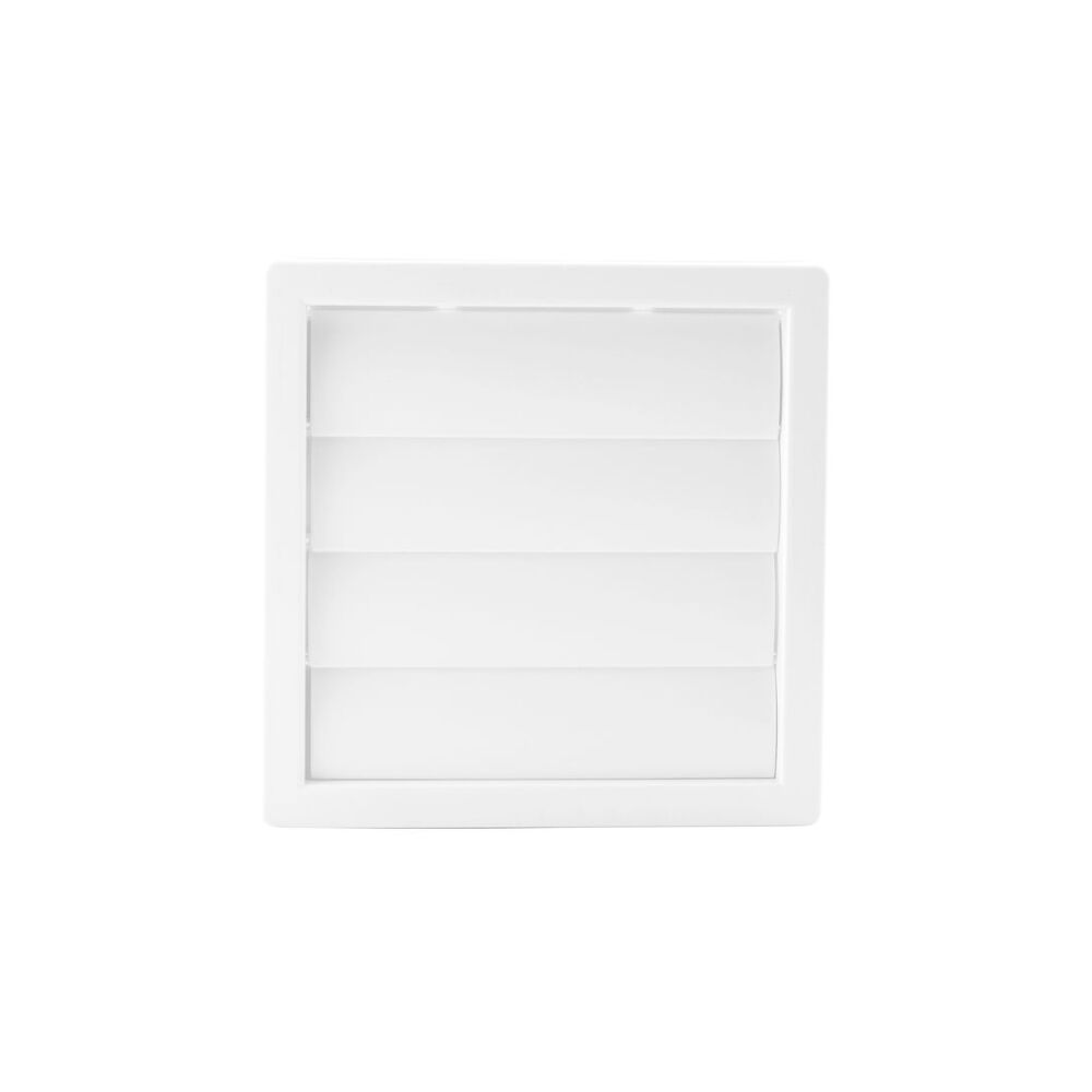 Fantech PGL Single Unit External Fixed Louvre Grille - 100MM / 125MM / 150MM