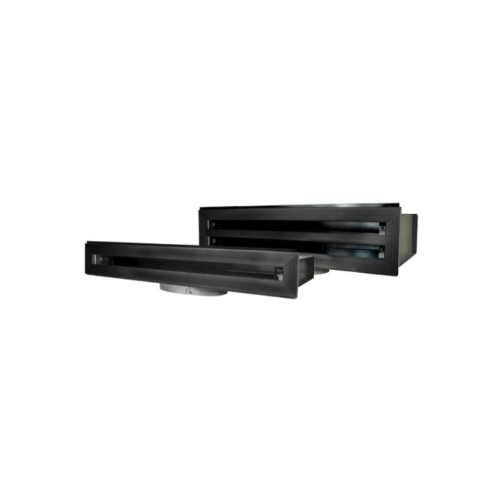 Fantech Single Slot Linear Slot Grille - Anodised Silver / White | 150MM | Cut Out Size 525MM x 50MM