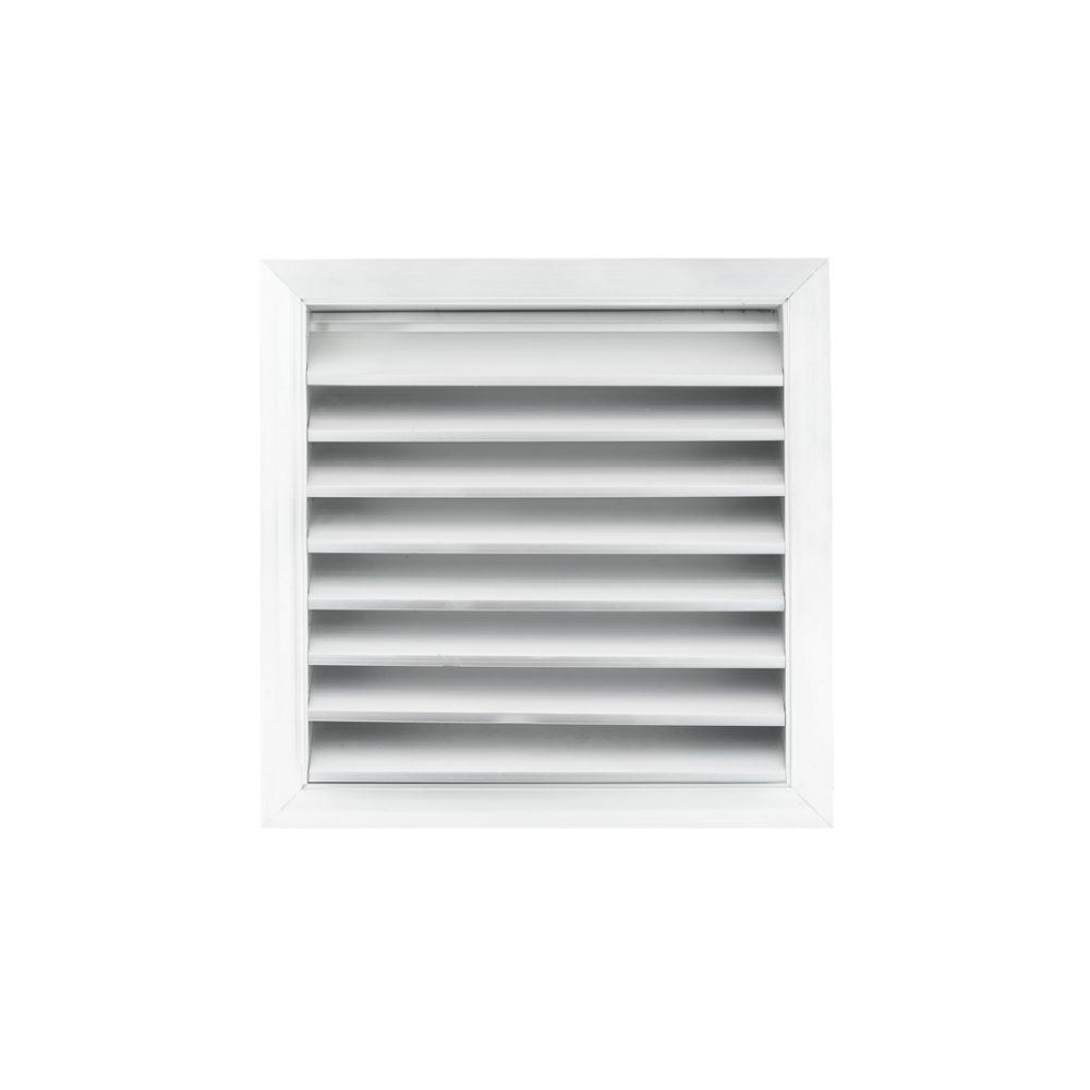 Fantech Aluminium External Fixed Louvre Grille - 200MM / 250MM