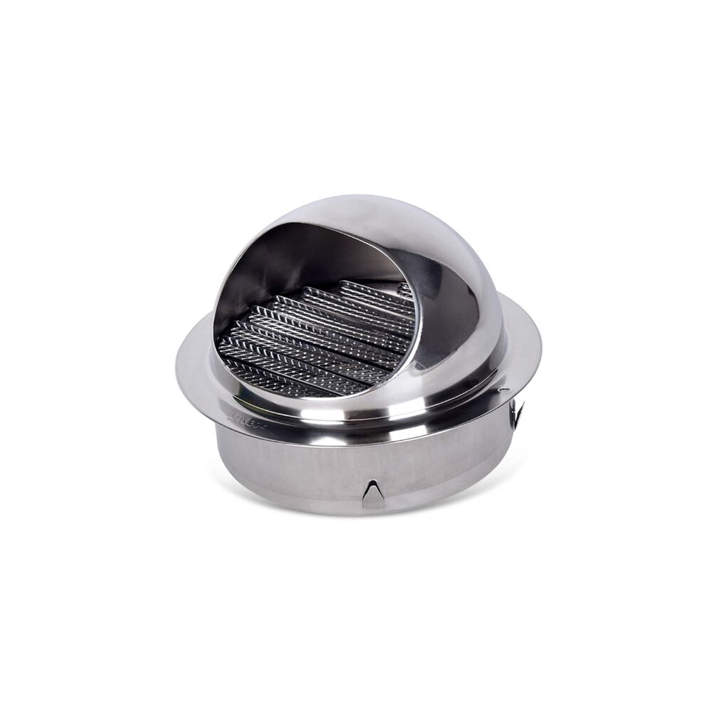 304 Stainless Steel External Wall Dome Grille / Vent - 100MM / 150MM / 200MM