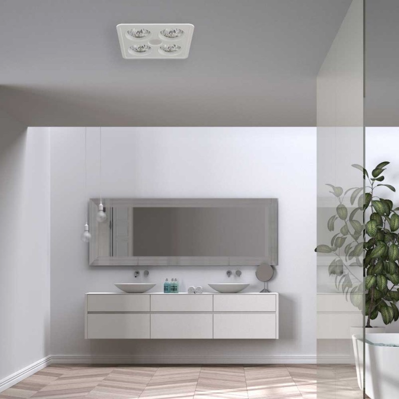 Ventair Heatforce DC Boost 3-in-1 Bathroom Unit - 2 Heat Lamps / 4 Heat Lamps | LED Light | Exhaust Fan