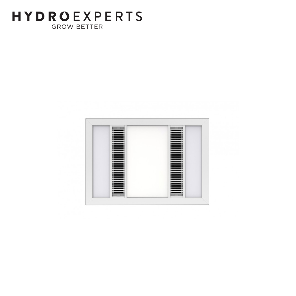 Manrose Rio - White | Premium Bathroom 3-in-1 1000W Heater | LED Light | Exhaust Fan