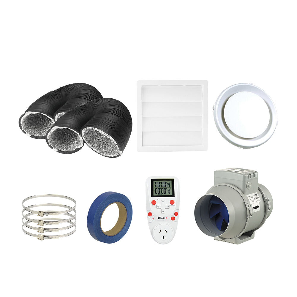 Blauberg Standard Sub Floor Ventilation Kit 1 - Up To 50m3 | 1 x Intake