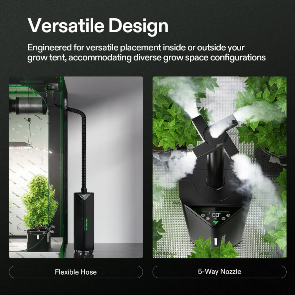 Vivosun Aerostream Humidifier w/ Temp & Humidity Probe - H19 | 19L Water Tank