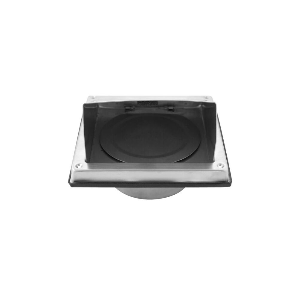 Fantech Square 304 Stainless Steel External Hood Vent - 100MM / 125MM / 150MM | BAL-40 Rated