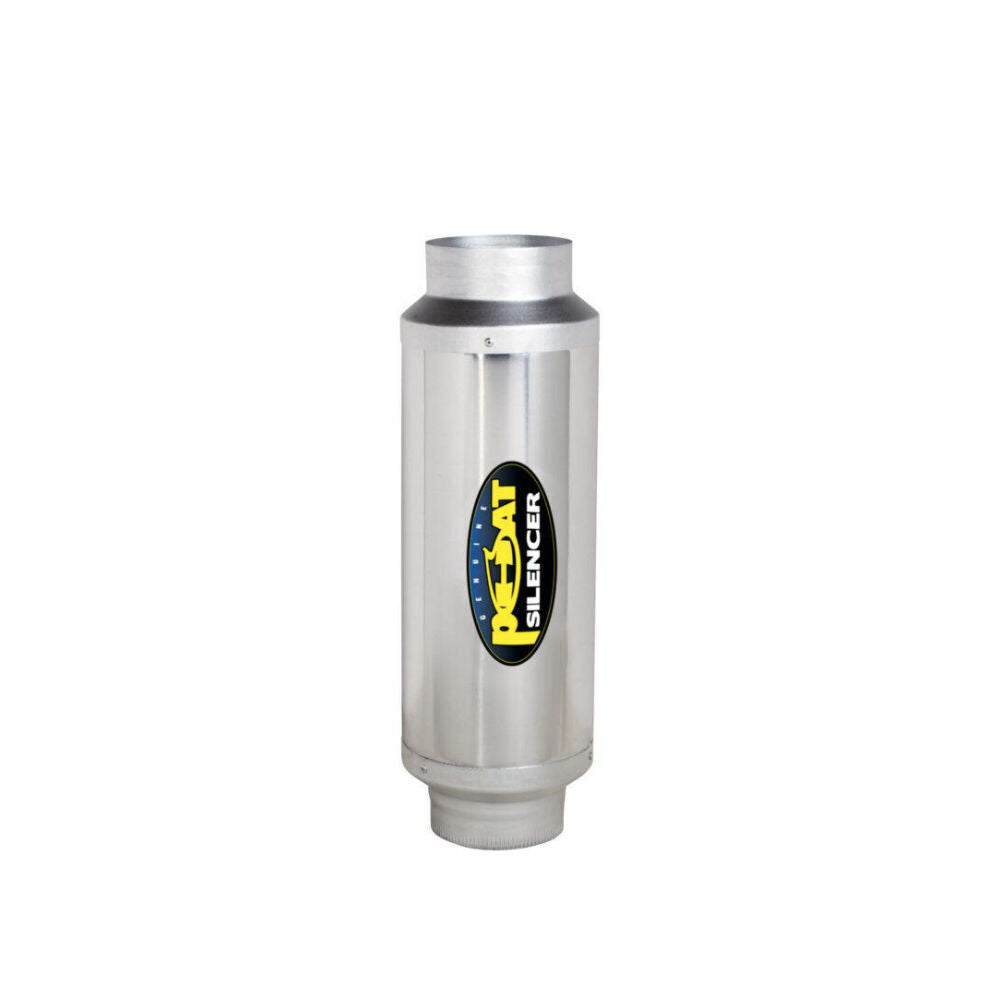Phat Compact Inline Muffler / Silencer - 150MM x 660MM