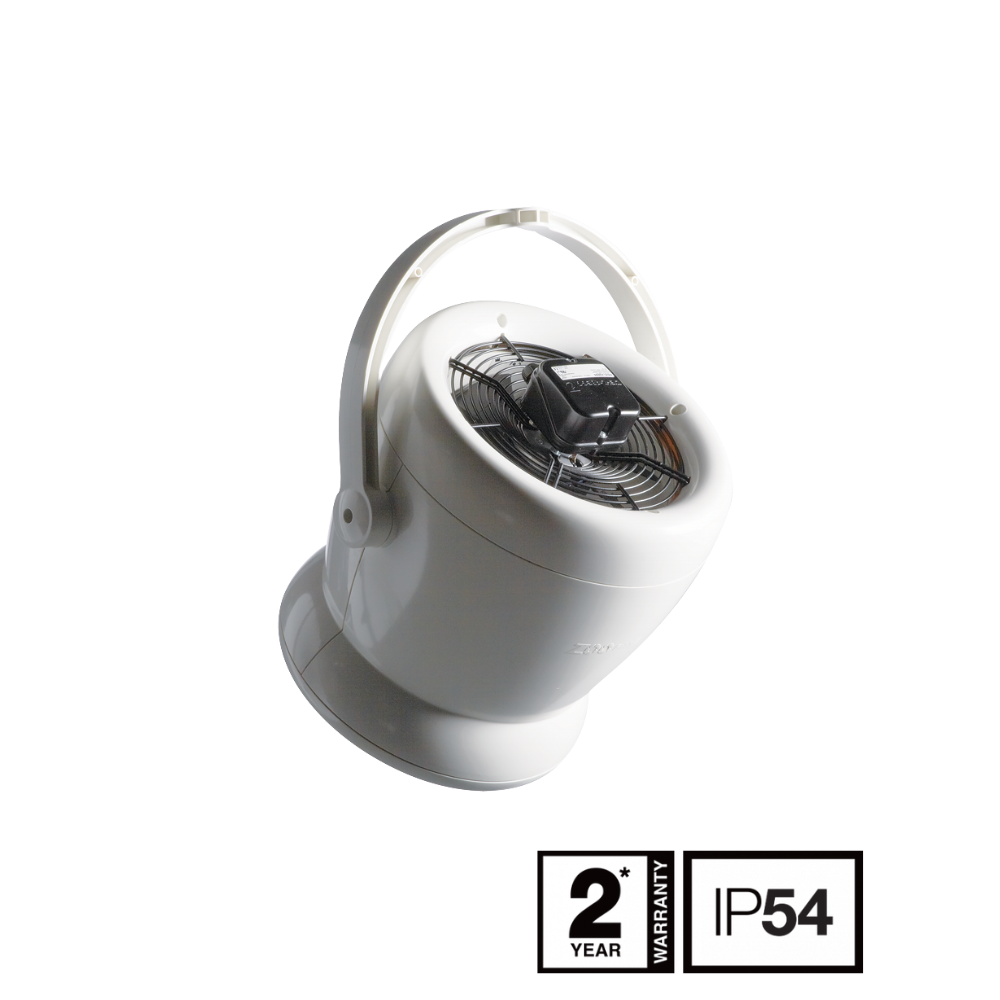 Fantech Aeromini ZOO (Zone Of Occupancy) Destratification EC Fan - ZFH25EC | 250MM