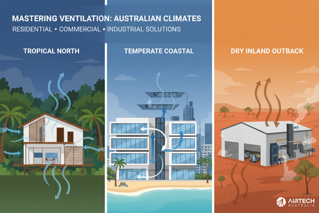 Passive vs Mechanical Ventilation: Which Works Best in Australian Climates?