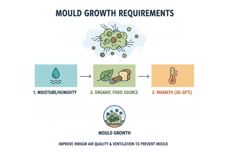 What Is Mould & How to Remove It with the Right Exhaust Fan?