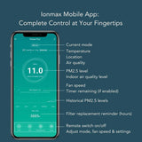 IONMAX Breeze Plus Smart Air Purifier with Antiviral HEPA Filter | UV-C | 255 CADR | App Control