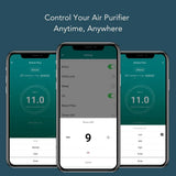 IONMAX Breeze Plus Smart Air Purifier with Antiviral HEPA Filter | UV-C | 255 CADR | App Control