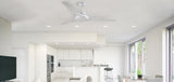 Fantech Flair AC 3 Blade Ceiling Fan - 1270MM (50" Inch) | White | 3 Speed Wall Controller Included