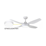 Fantech Quinton DC Ceiling Fan Dimmable LED Light Kit Only - White | 20W | Tri-Colour