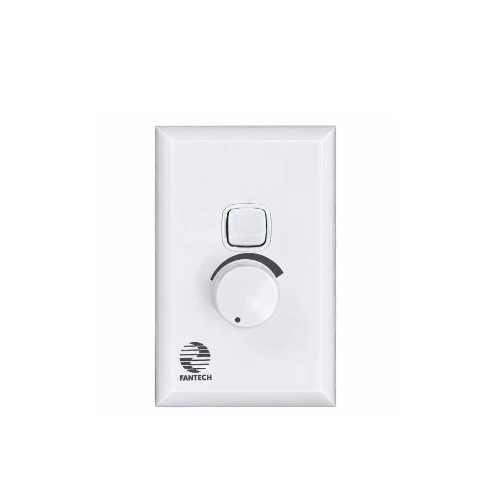 Fantech 0-10V EC Speed Controller - DCV-POT10K-WM | Wall Mount Switch
