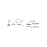 onse Grille To Duct Connector - Fit in standard 8" (255MM) Round Cut Out