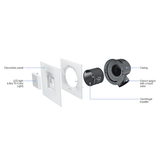 Blauberg Ceiling Exhaust Fan w/ Backdraft Damper - Ultra 250 | for Bathroom & Laundry